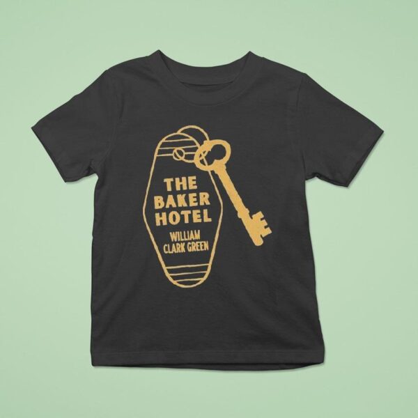 William Clark Green The Baker Hotel Skeleton Key Tour T Shirt