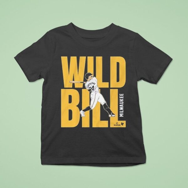 William Contreras Wild Bill Milwaukee Brewers T Shirt