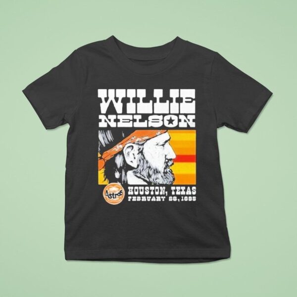 Willie Nelson Astrodome Houston Astros Texas T Shirt
