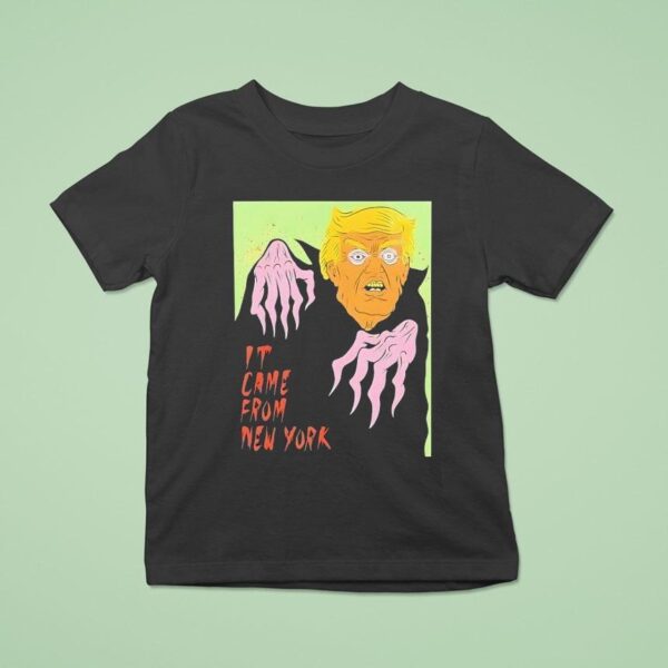 Witch Trump It Came From New York Halloween Graphic T Shirt
