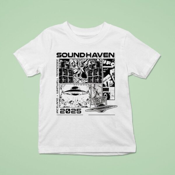 Wobble Factory Sound Haven Ufo T Shirt