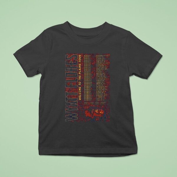 Wyatt Flores Welcome To The Plains Tour T Shirt