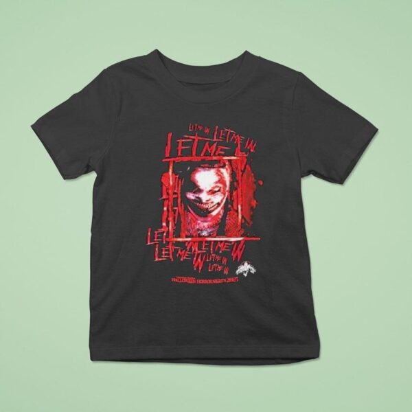 Wyatt Sick Let Me Halloween Horror Nights T Shirt