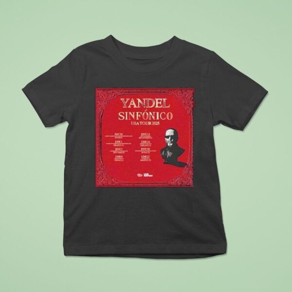 Yandel Sinfnico Usa Tour T Shirt