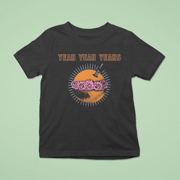 Yeah Yeah Yeahs Moon Rose Sword T Shirt