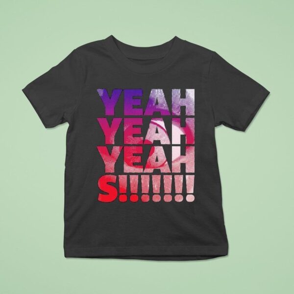 Yeah Yeah Yeahs Stacked Logo Eye T Shirt