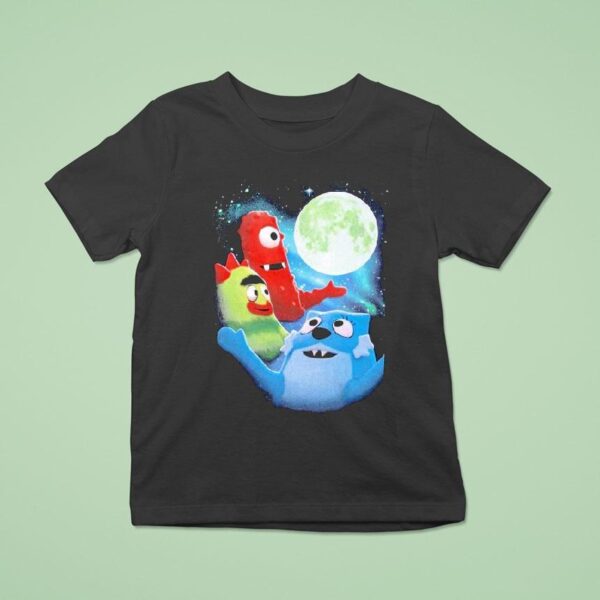 Yo Gabba Gabba Howl At The Moon T Shirt