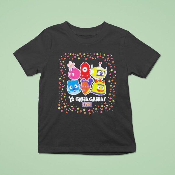Yo Gabba Gabba Live Tour T Shirt