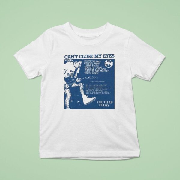 Youth Of Today Can T Close My Eyes Live T Shirt