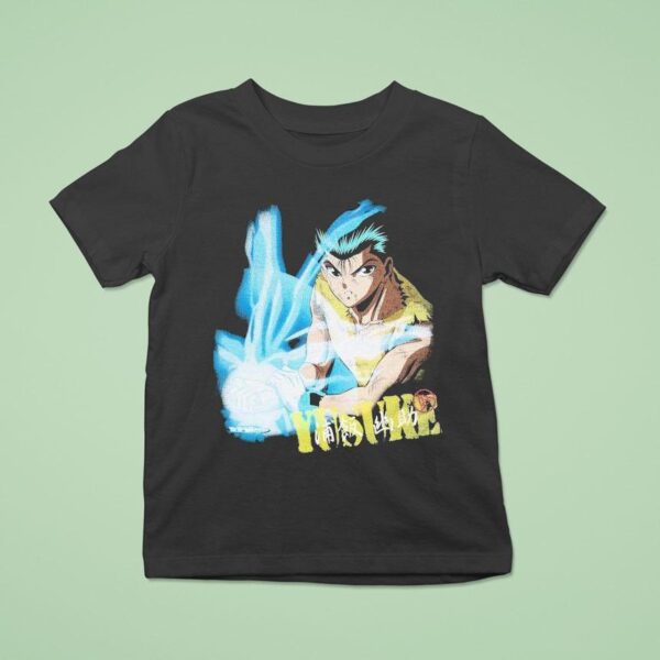 Yusuke Spirit Wave Mega Yuyu Hakusho T Shirt