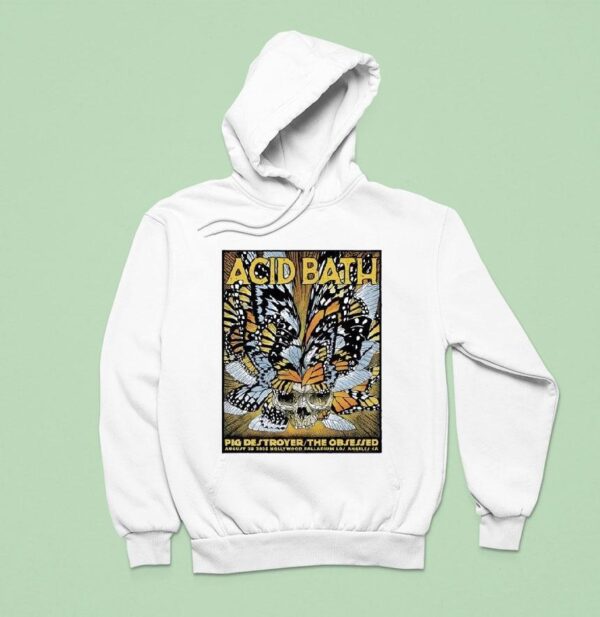 Los Angeles Ca Tour Acid Bath Hoodie