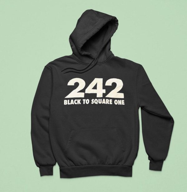Black To Square One Hoodie