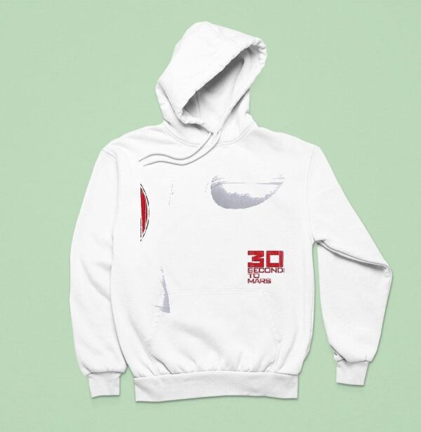 Seconds To Mars Distressed Logo Hoodie