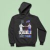 Aaron Judge And Josh Allen New York Yankees X Buffalo Bills Skyline Signatures Hoodie