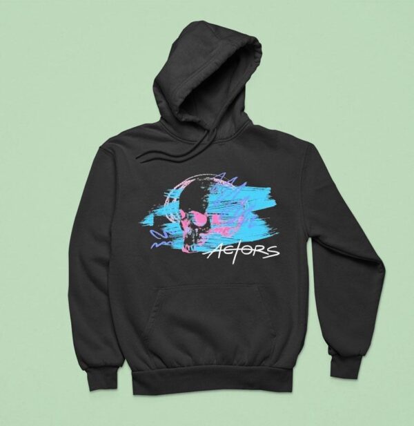 Actors Painted Skull Hoodie