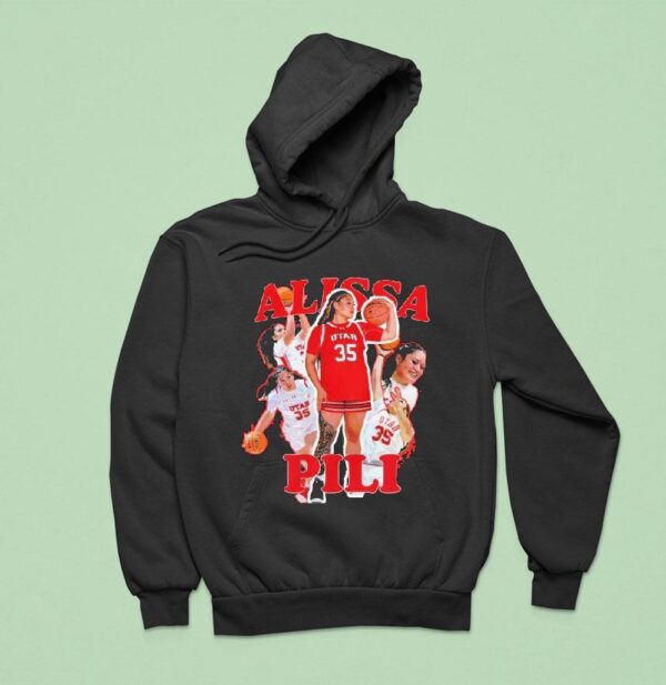 Alissa Pili Utah Utes Women S Basketball Hoodie