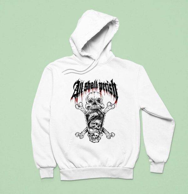 All Shall Perish Skull Coffin Hoodie