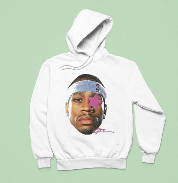 Allen Iverson Big Head Star Signature Hoodie