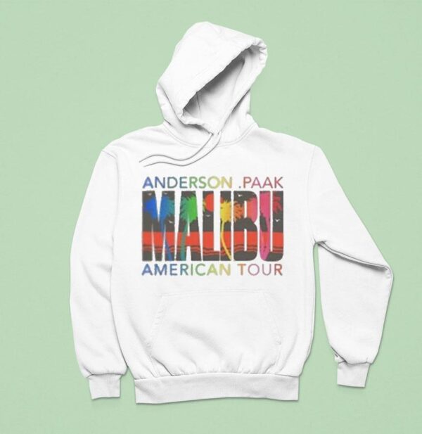 Anderson Paak Malibu Tour Palm Tree Hoodie