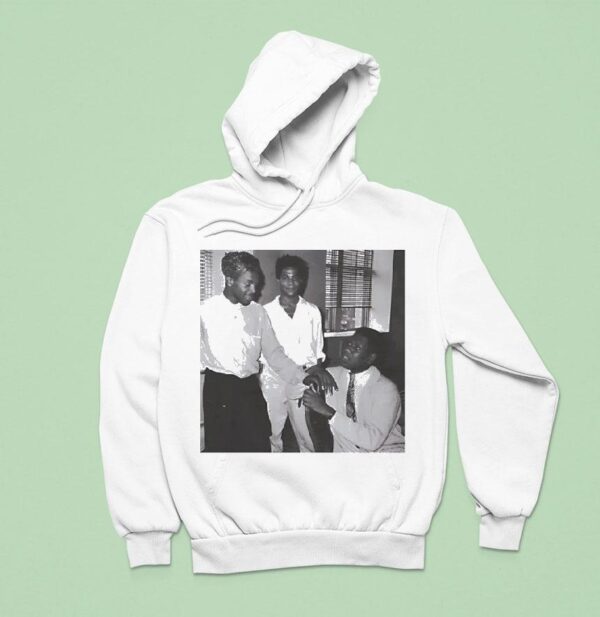 Andre Leon Talley Andre Walker And Jean Michel Basquiat Photo Hoodie