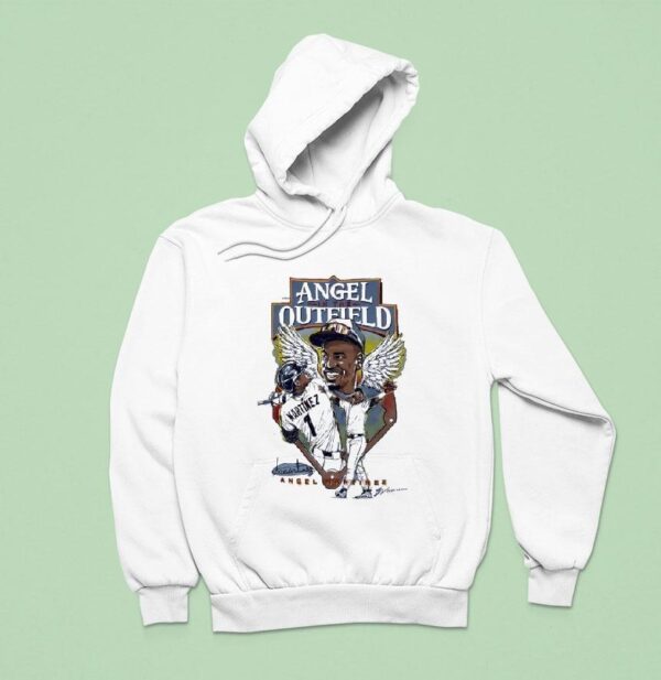 Angel Martinez In The Outfield Cleveland Guardians Hoodie