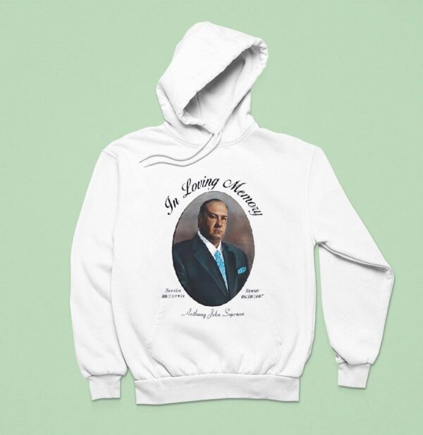 Anthony John Soprano In Loving Memory Sunrise Sunset Hoodie