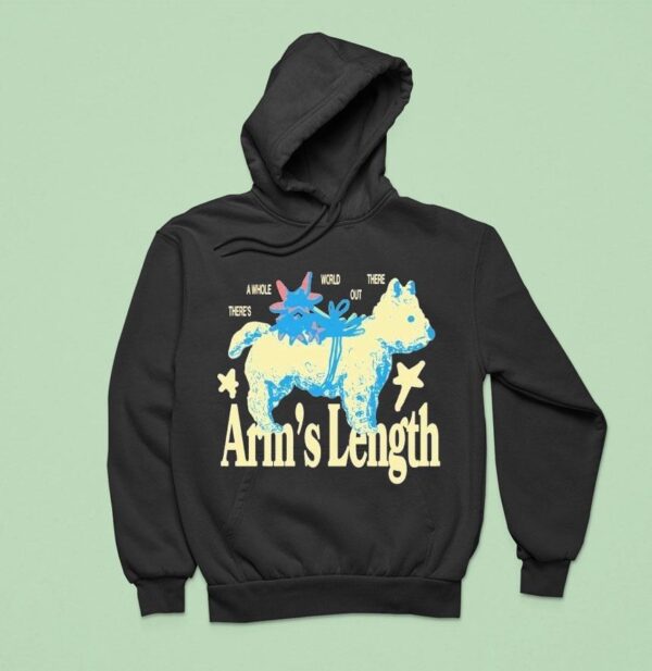 Arm S Length There S A Whole World Out There Terrier Hoodie