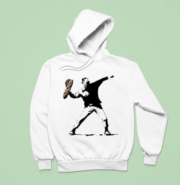 Assault With A Deli Weapon Style Flower Thrower Hoodie