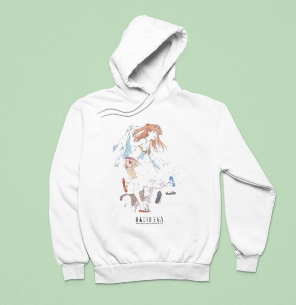 Asuka Langley Soryu Radio Eva Meeting New Quality Via Evangelion Anime Hoodie