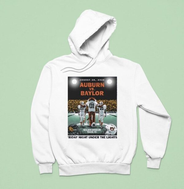 Auburn Vs Baylor Friday Night Under The Lights Hoodie