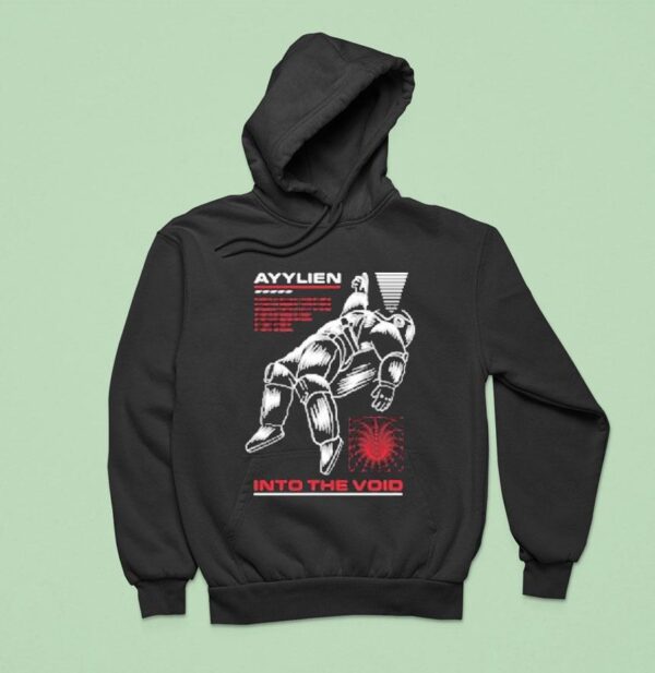 Ayylien Into The Void Cosmic Horror Hoodie