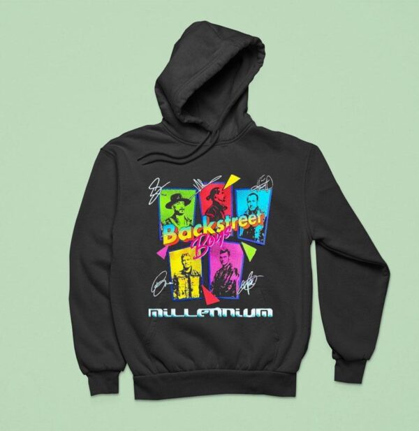 Backstreet Boys Millennium Tour Signatures Hoodie