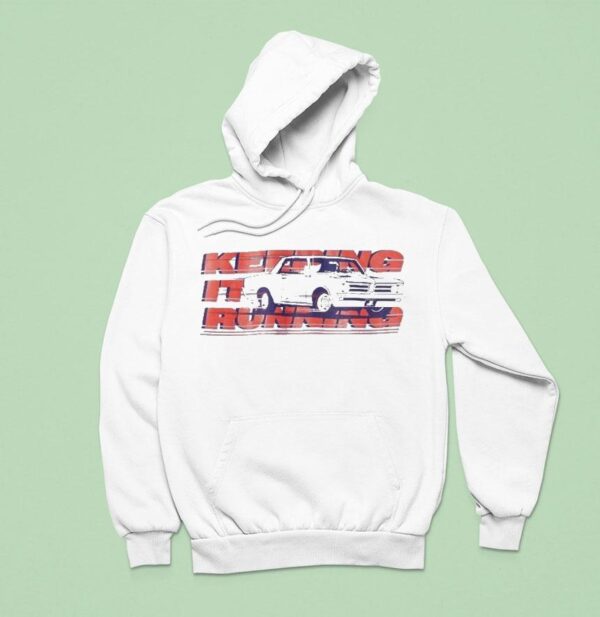 Bat X Piston Foundation Keeping It Running Hoodie