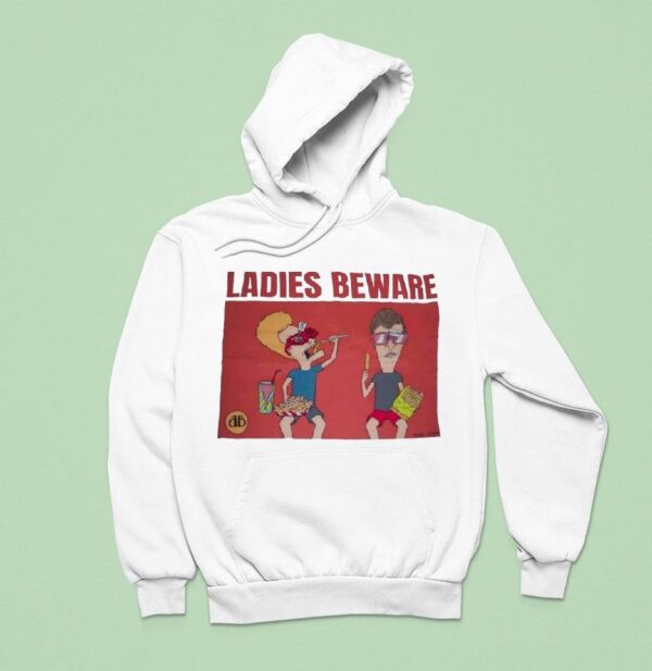 Beavis And Butthead Ladies Beware Hoodie