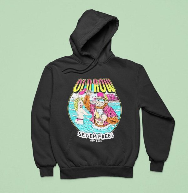 Bigfoot Old Row Set Em Free Est Hoodie