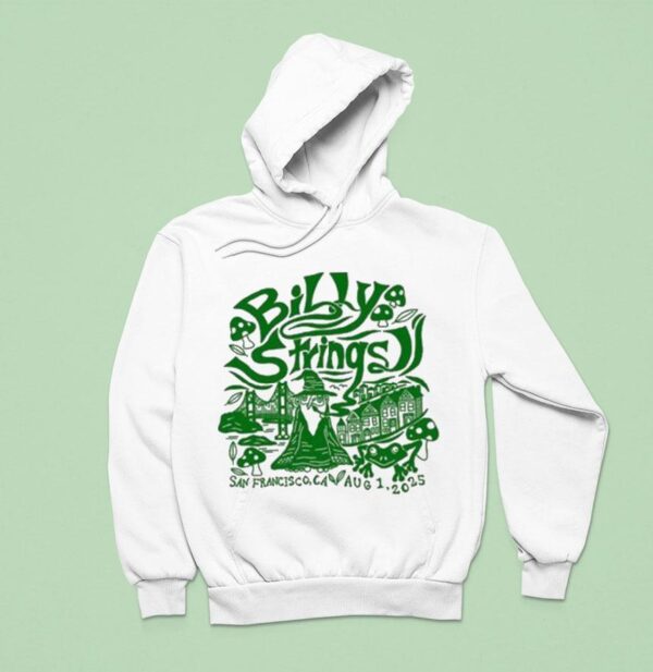 Billy Strings San Francisco Wizard Summer Tour Hoodie