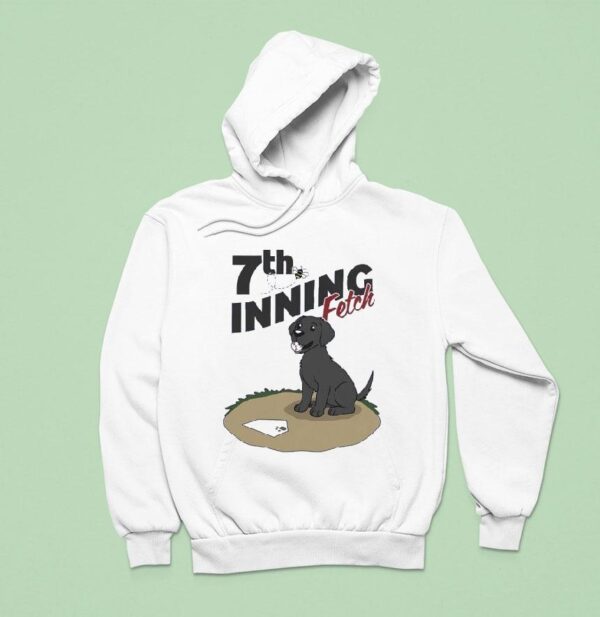 Black Lab Th Inning Fetch Baseball Hoodie