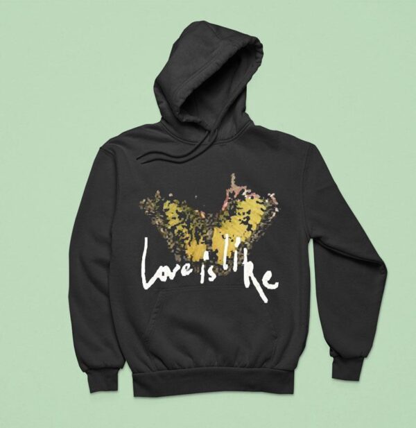 Budzandbaddiez Love Is Like Butterfly Hoodie