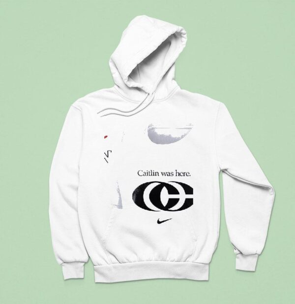 Caitlin Clark Was Here Logo Signature Hoodie