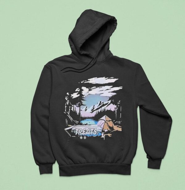 Camping Kith Treats Lake Vintage Hoodie