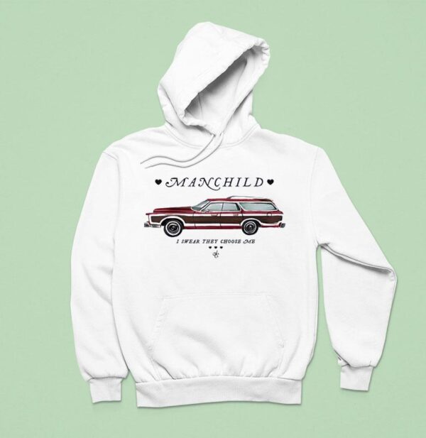 Car Manchild I Swear They Choose Me Hoodie