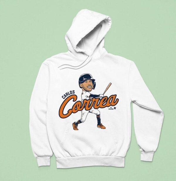 Carlos Correa Houston Caricature Hoodie