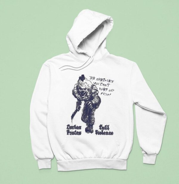 Carlos Prates Terrifier The Nightmare You Don T Wake Up From Full Violence Hoodie