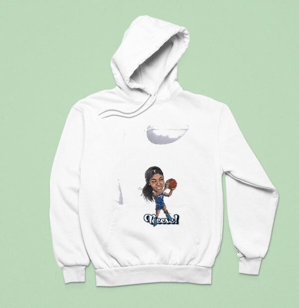Chicago Sky Angel Reese Ionescu Caricature Hoodie
