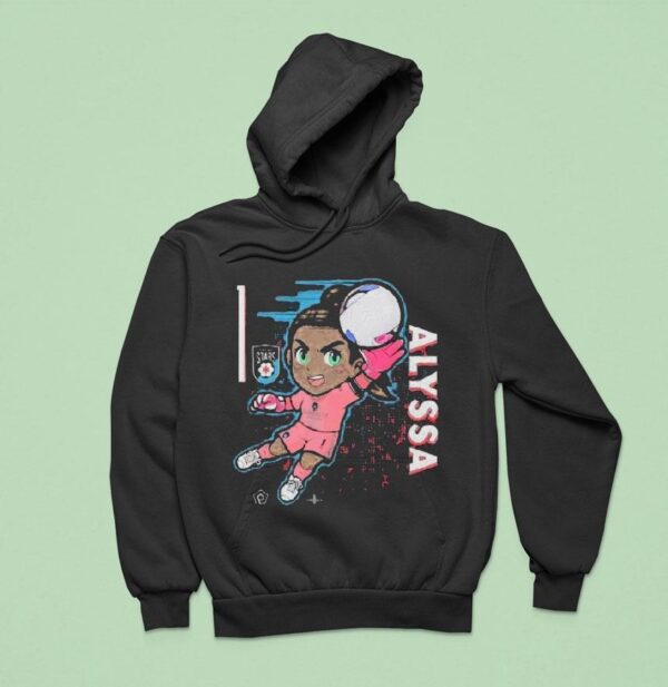 Chicago Stars Alyssa Naeher Caricature Hoodie