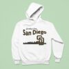 City Skyline Greatings From San Diego Padres Hoodie