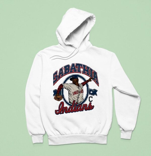 Cleveland Indians Cc Sabathia Six Time All Star Hoodie