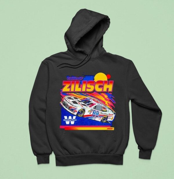 Connor Zilisch Weather Tech Vintage Denim Hoodie