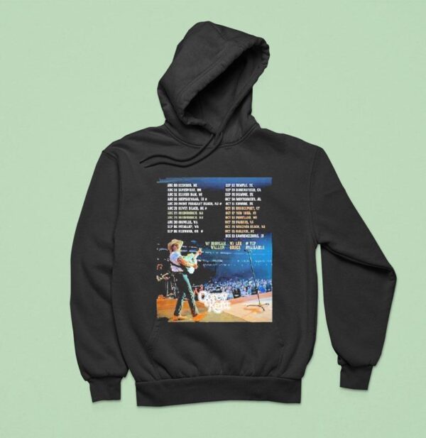 Corey Kent Tour With Morgan Wallen And Lee Brice Dates On August Th In Deshler Ne Hoodie