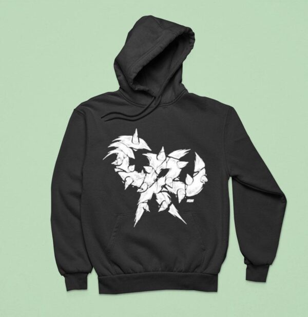 Crazy Ruthless Unhinged Logo Hoodie